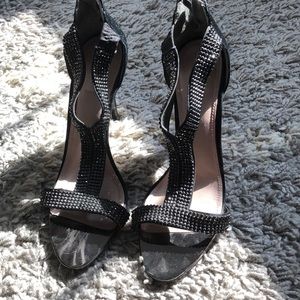 Gorgeous GLINT high heels with rhinestones
